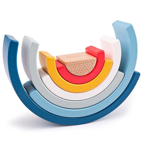 Bigjigs Toys Wooden Rainbow Arches - McGrocer