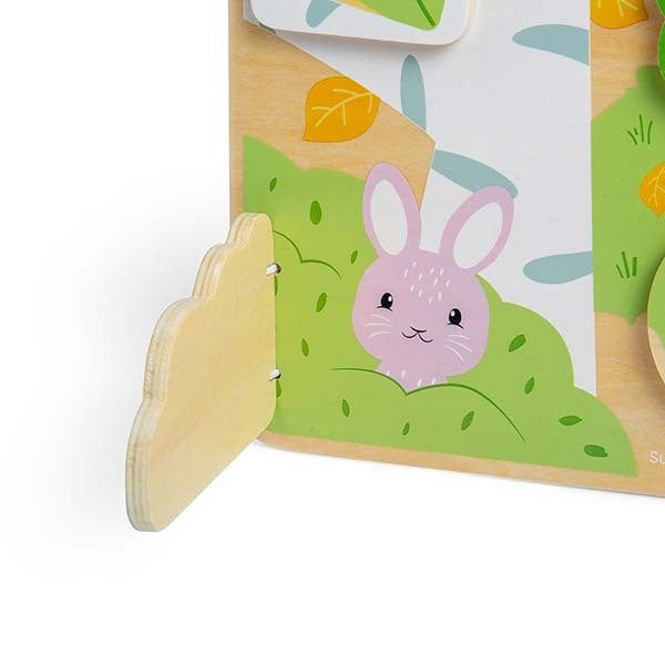 Bigjigs Toys Woodland Hide and Seek Puzzle - McGrocer