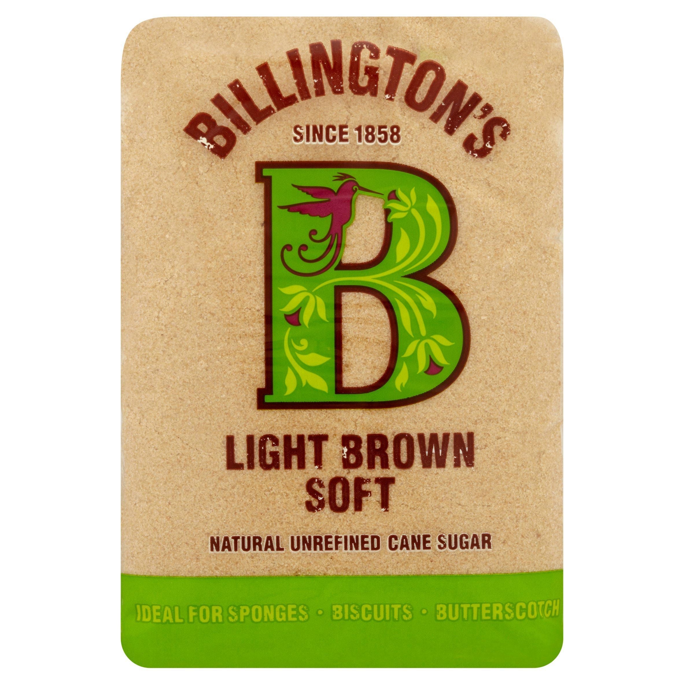 Billington's Light Brown Soft Natural Unrefined Cane Sugar 500g - McGrocer