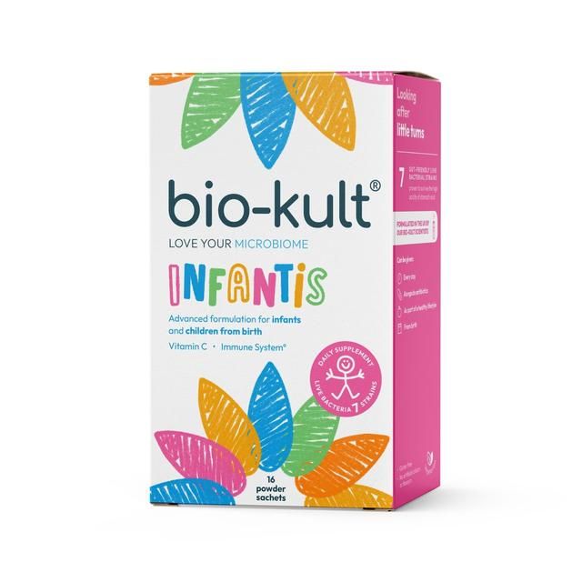 Bio-Kult Infantis Kids Probiotics Gut Supplement 7 Strains with Vitamin C   16 x 1 per pack - McGrocer