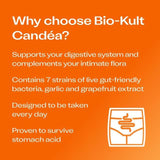 Bio-Kult Probiotics Candea Gut Supplement 60 Capsules   60 per pack - McGrocer