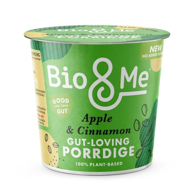 Bio&Me Apple & Cinnamon Gut-Loving Porridge Pot   58g - McGrocer
