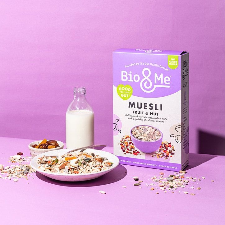 Bio & Me Fruit & Nut Gut-loving Oat Muesli 450g - McGrocer