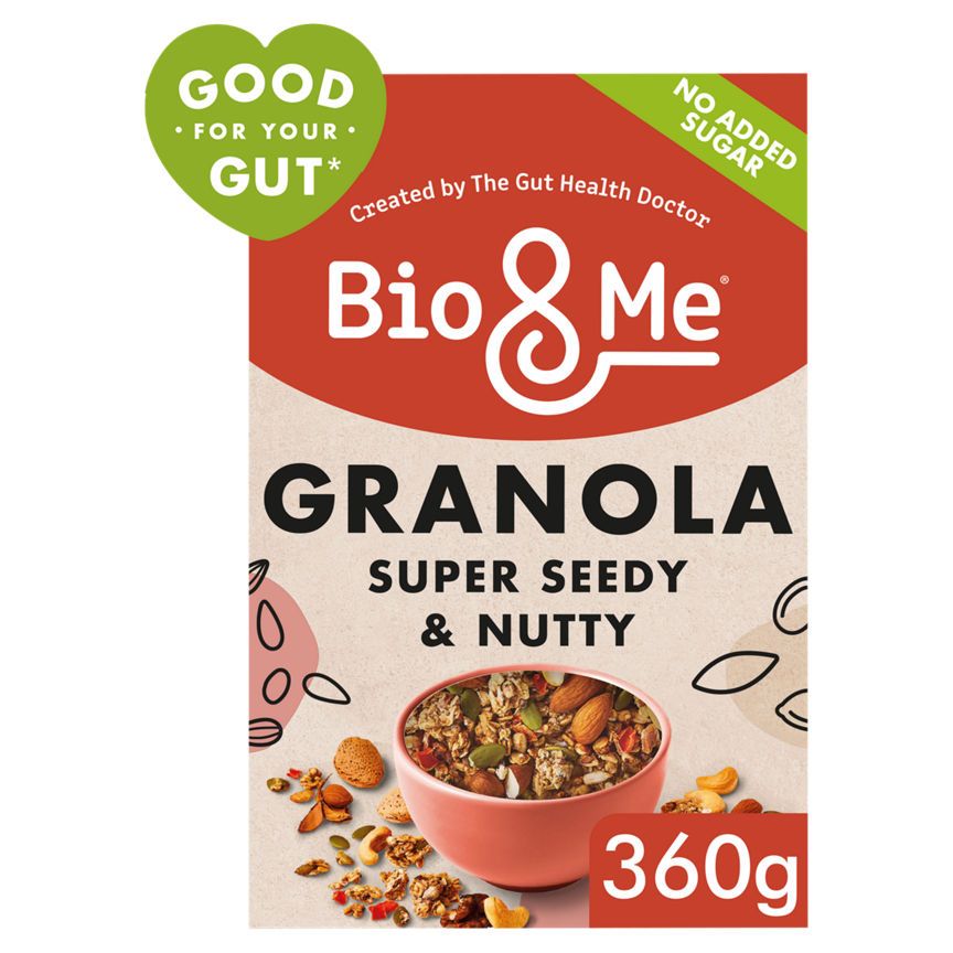 Bio & Me Granola Super Seedy & Nutty 360g - McGrocer