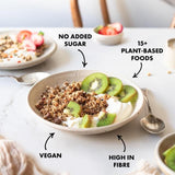 Bio&Me Granola Super Seedy & Nutty Gut-Loving Prebiotic   360g - McGrocer