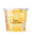 Bio & Me Gut-Loving Porridge Pot Super Seedy & Nutty 58g - McGrocer