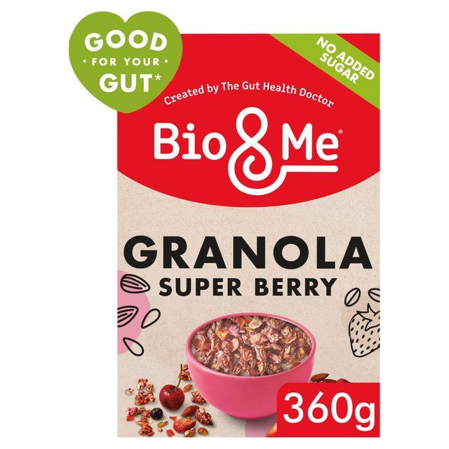 Bio&Me Super Berry Gut-Loving Prebiotic Granola   360g - McGrocer