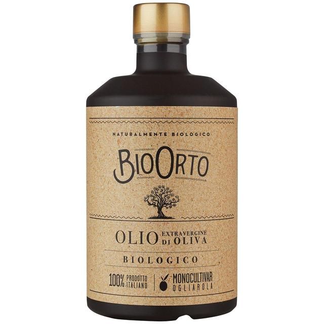 Bio Orto Organic Extra Virgin Olive Oil Monocultivar Ogliarola   500ml - McGrocer