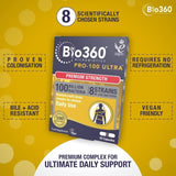 Bio360 Pro-100 Ultra Capsules from Natures Aid   30 per pack - McGrocer