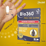 Bio360 Pro-100 Ultra Capsules from Natures Aid   30 per pack - McGrocer