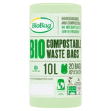 BioBag 10L Compostable Bin Liners   20 per pack - McGrocer