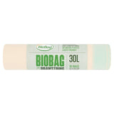Biobag 30L Compostable Drawstring Bin Liners   10 per pack - McGrocer