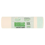 Biobag 50L Compostable Drawstring Bin Liners   10 x 1 per pack - McGrocer