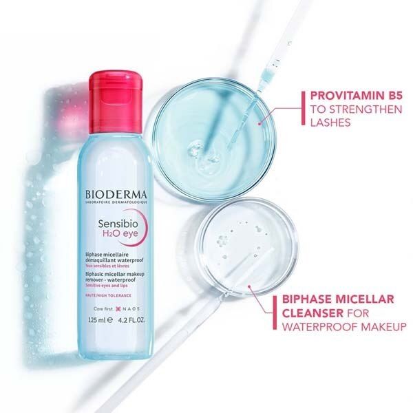 Bioderma Sensibio H2O eye waterproof micellar makeup remover - McGrocer