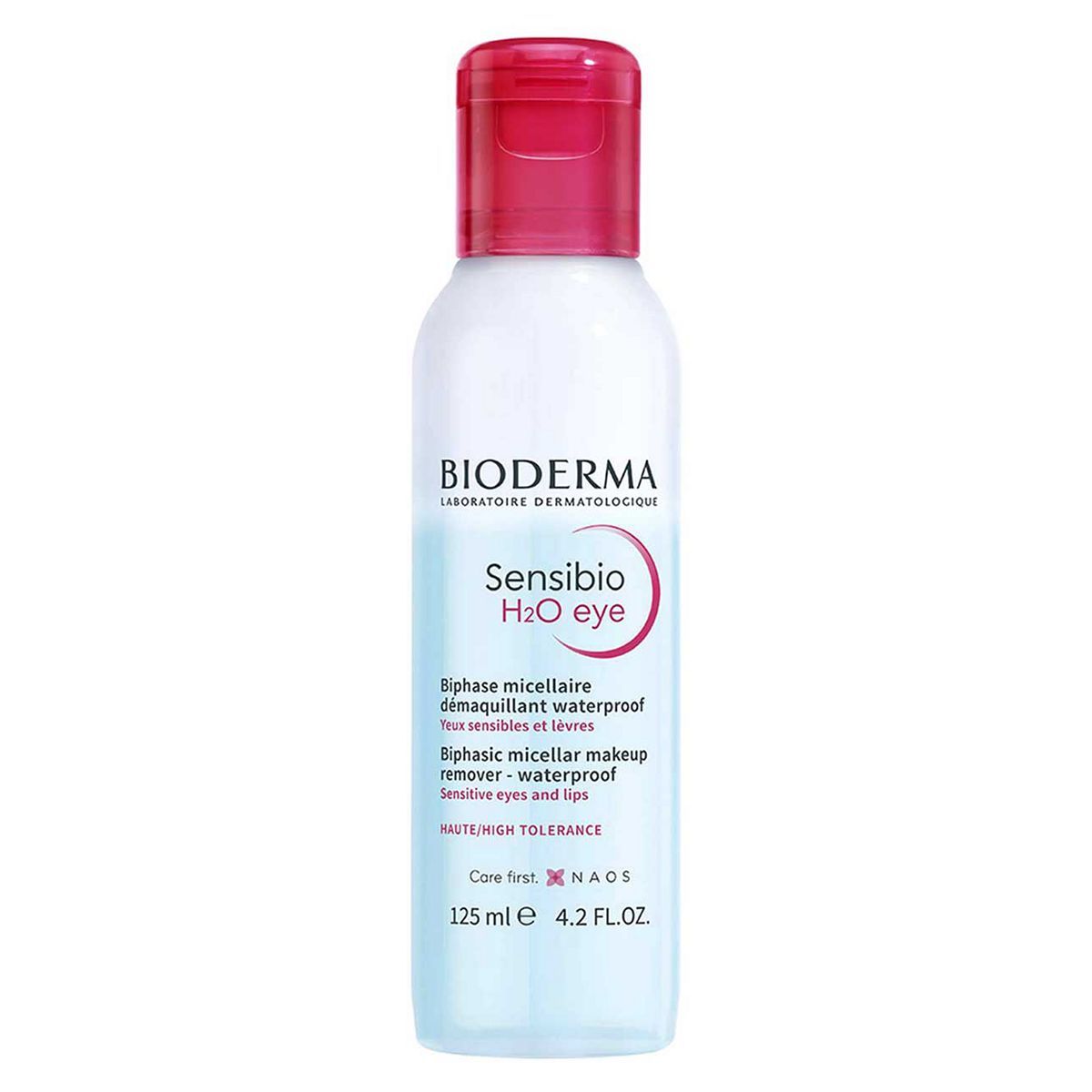 Bioderma Sensibio H2O eyes & lips waterproof Biphasic micellar makeup remover Sensitive skin 125ML - McGrocer