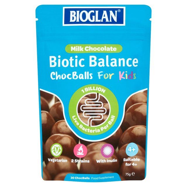 Bioglan Biotic Balance Kid's Milk Chocballs     75g - McGrocer