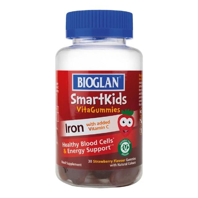 Bioglan SmartKids Vitagummies Iron    30 per pack - McGrocer