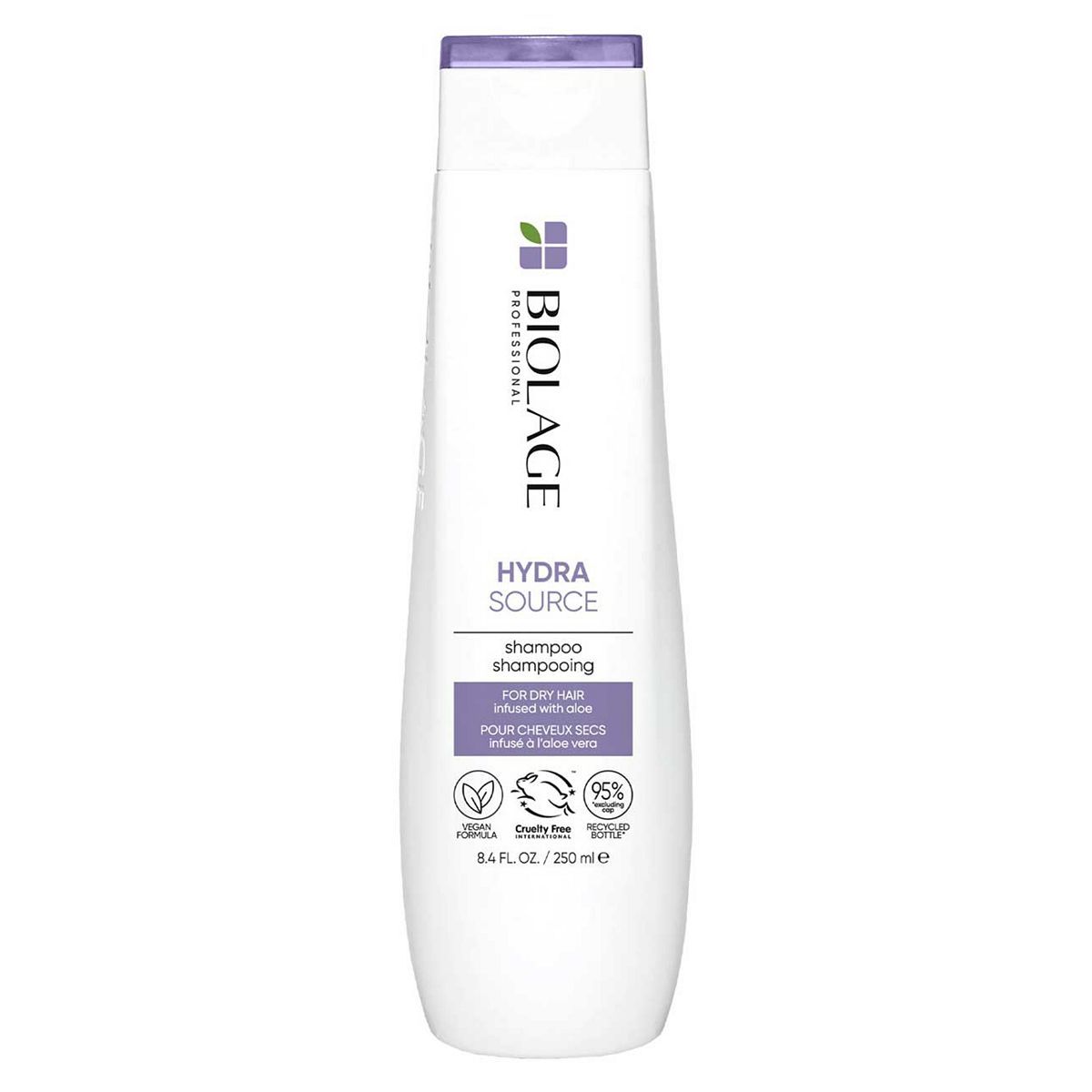 Biolage Professional Hydra Source Hydrating Shampoo with aloe vera extract for dry hair, 250ml - McGrocer