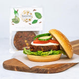 Biona Organic Black Bean Cashew Nut Burgers   160g - McGrocer