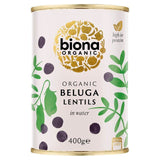 Biona Organic Black Beluga Lentils   400g - McGrocer