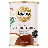 Biona Organic Coconut Milk   400ml - McGrocer