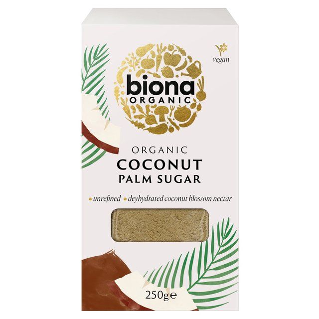 Biona Organic Coconut Palm Sugar   250g - McGrocer