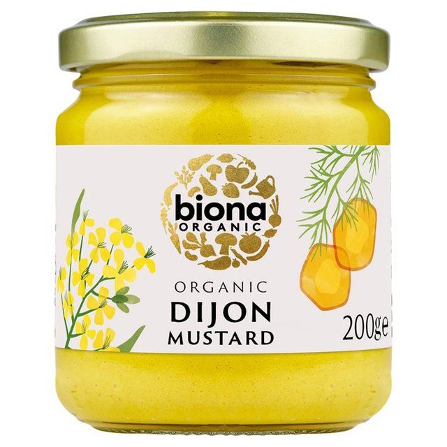 Biona Organic Dijon Mustard   200g - McGrocer