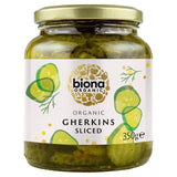 Biona Organic Gherkin Slices   350g - McGrocer