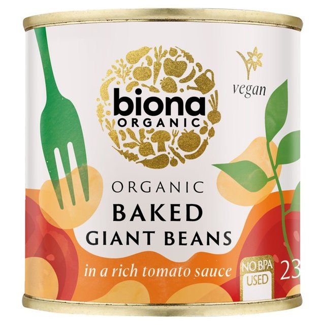 Biona Organic Giant Baked Beans   230g - McGrocer
