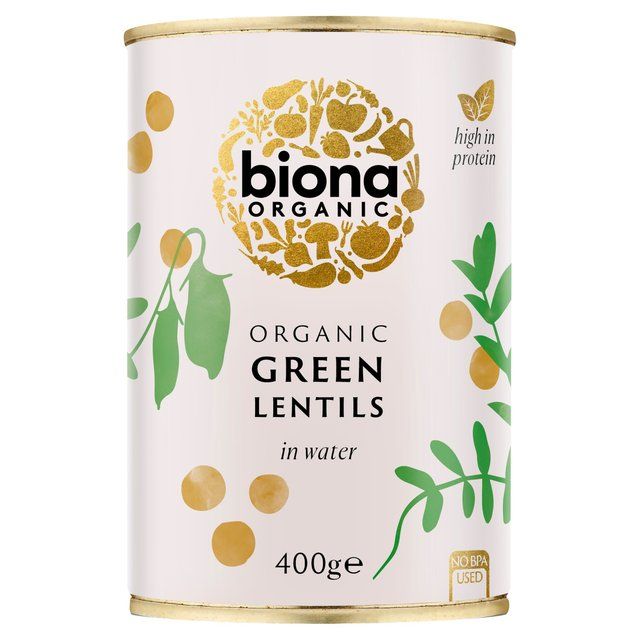 Biona Organic Green Lentils   400g - McGrocer