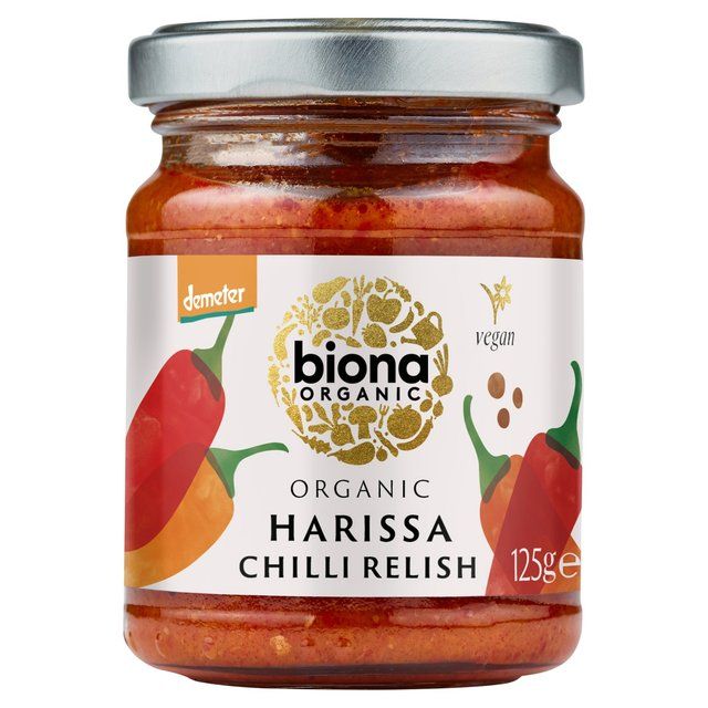 Biona Organic Harissa Chilli Relish   125g - McGrocer