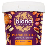 Biona Organic Peanut Butter Crunchy   1kg - McGrocer