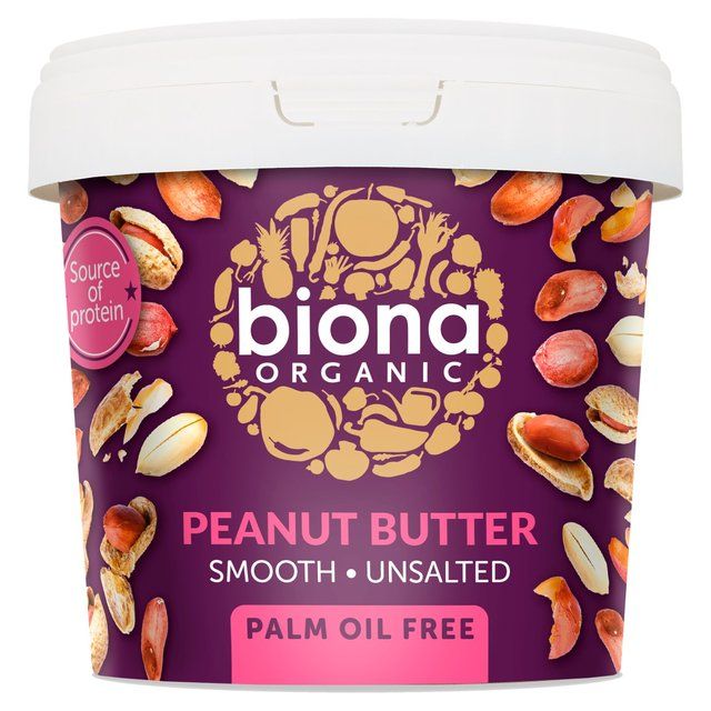 Biona Organic Peanut Butter Smooth   1kg - McGrocer