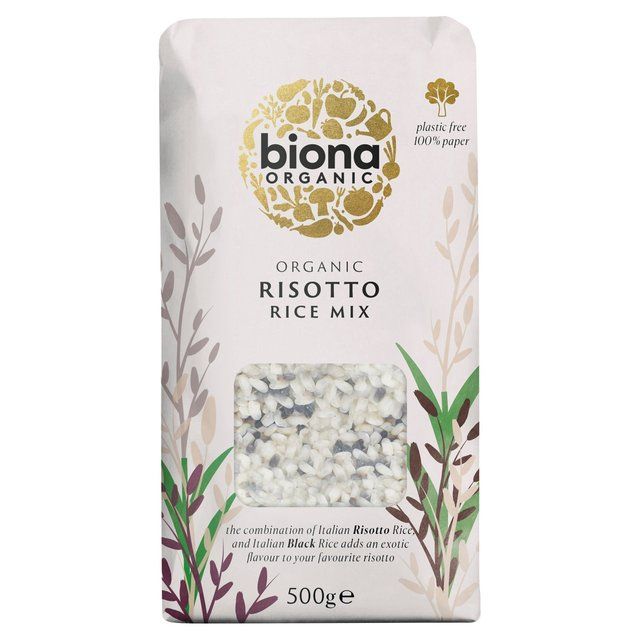 Biona Organic Risotto Rice Mix Black Venus & White   500g - McGrocer