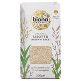 Biona Organic Risotto Rice Wholegrain   500g - McGrocer