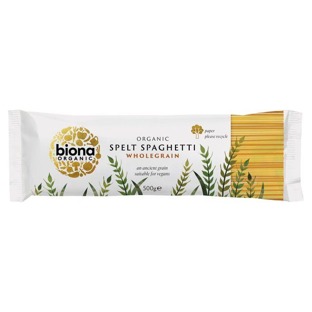 Biona Organic Spelt Wholegrain Spaghetti Pasta   500g - McGrocer