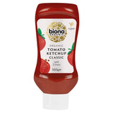 Biona Organic Tomato Ketchup Squeezy Bottle   560g - McGrocer