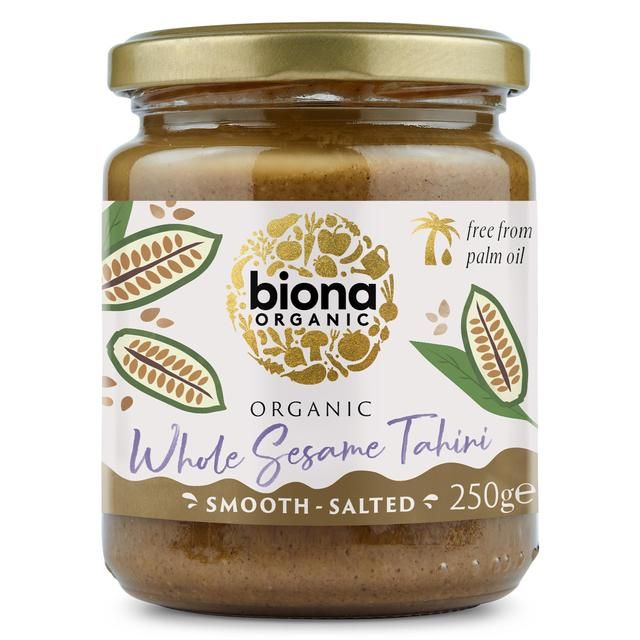 Biona Organic Whole Sesame Tahini   250g - McGrocer
