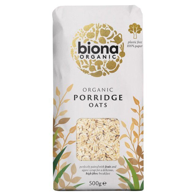 Biona Porridge Oats Organic   500g - McGrocer