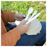 BioPak White Paper Knives   10 per pack - McGrocer