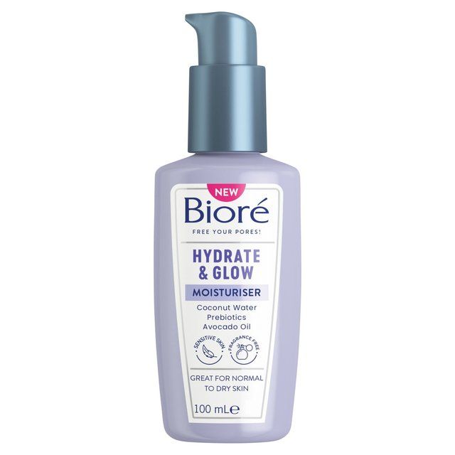 Biore Dewy Hydration Daily Moisturiser for Normal to Dry Skin   88ml - McGrocer