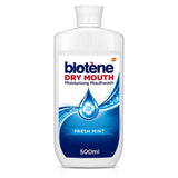 Biotene Dry Mouth Moisturising Mouthwash in Fresh Mint 500ml - McGrocer