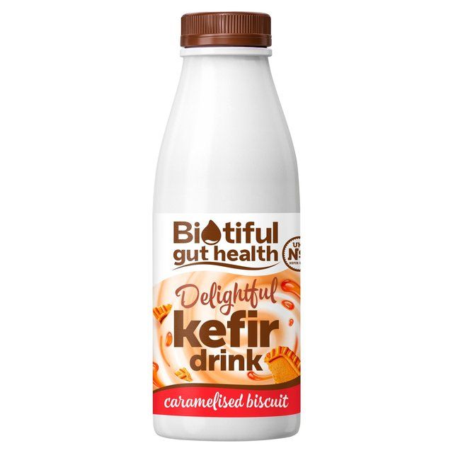 Biotiful Gut Health Delightful Caramelised Biscuit Kefir Drink   500ml - McGrocer