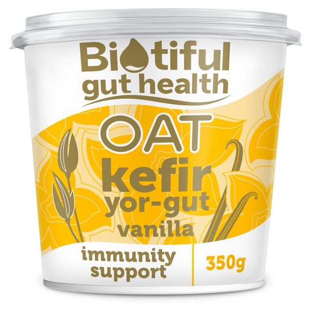 Biotiful Plant-Based Oat Kefir Yor-Gut Vanilla   350g - McGrocer