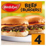 Birds Eye 4 Original Beef Burgers with Onions   227g - McGrocer