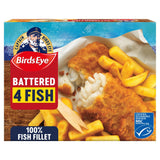 Birds Eye Battered Fish Fillets x4 400g - McGrocer