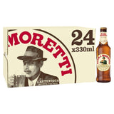 Birra Moretti Lager Beer Bottles   24 x 330ml - McGrocer