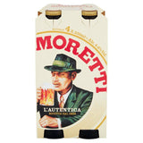 Birra Moretti Lager Beer Bottles   4 x 330ml - McGrocer