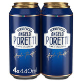 Birrificio Angelo Poretti Premium Italian Lager Beer Cans   4 x 440ml - McGrocer