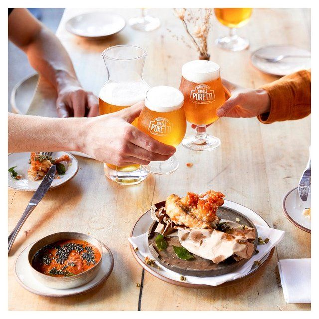 Birrificio Angelo Poretti Premium Italian Lager Beer Cans   4 x 440ml - McGrocer